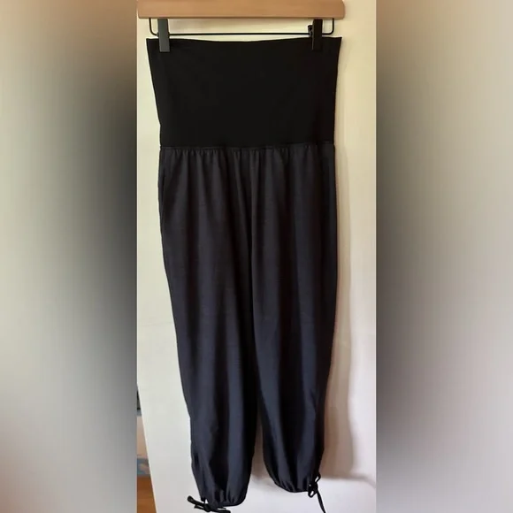 Lululemon Om Pant Commuter Denim Black / Black (Gray/Black) - Picture 7 of 15